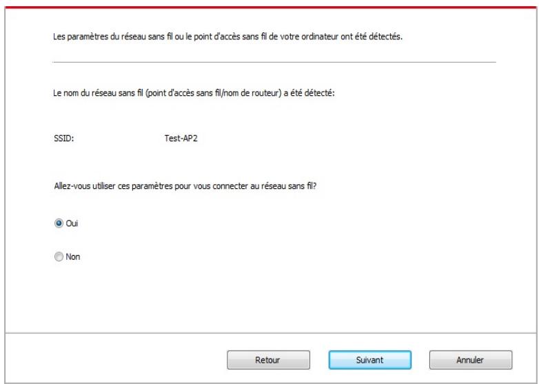 PANTUM M6550NW - L'ordinateur est déjà connecté au Wi-Fi. - 1