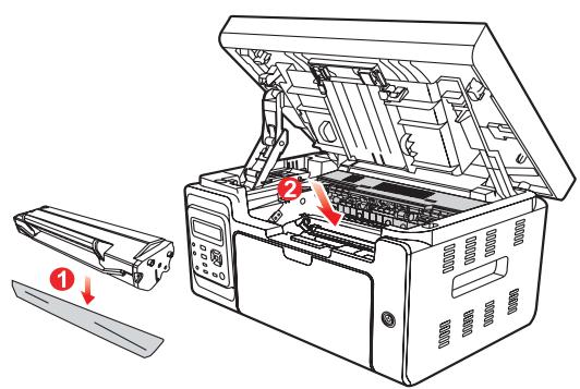 PANTUM M6550NW - Remplacer la cartouche de toner - 9
