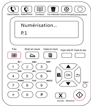 PANTUM M6550NW - Envoyer un Fax - 3