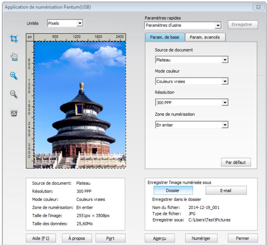 PANTUM M6550NW - Étapes : - 2