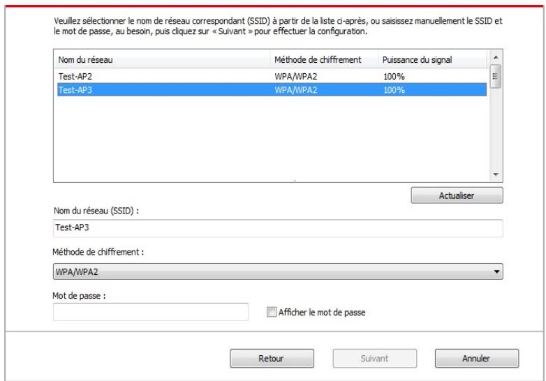 PANTUM M6550NW - L'ordinateur est déjà connecté au Wi-Fi. - 2