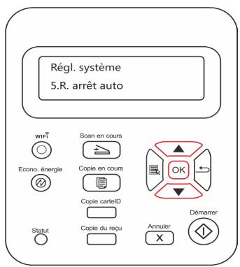 PANTUM M6550NW - 7.1.5.Configuration auto éteint - 1