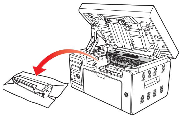 PANTUM M6550NW - Remplacer la cartouche de toner - 6