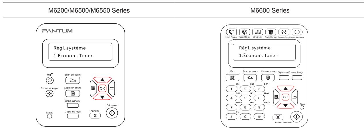 PANTUM M6550NW - Paramètres d'économie de toner - 3