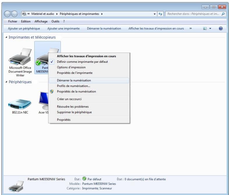PANTUM M6550NW - Étapes : - 2
