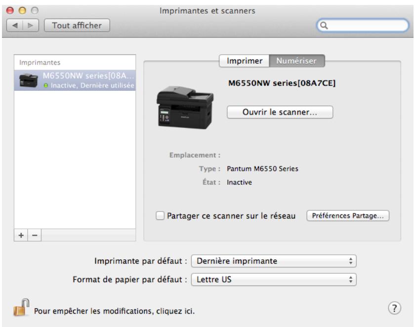 PANTUM M6550NW - Étapes : - 3