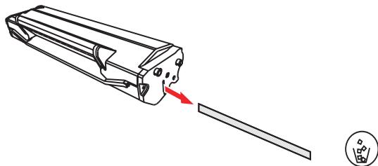 PANTUM M6550NW - Remplacer la cartouche de toner - 12