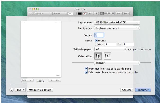 PANTUM M6550NW - Sélectionner l'imprimante - 5