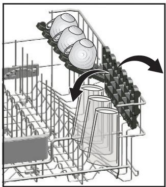 BARRYTHOMSON TDW4714 - Upper basket height adjustable rack - 1