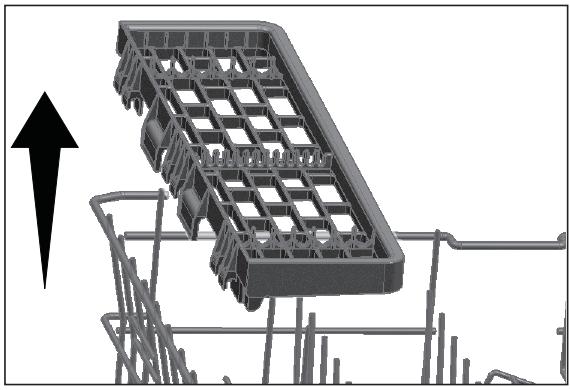 BARRYTHOMSON TDW4714 - Support multifonction du panier supérieur - 2