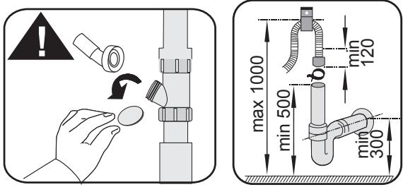 BARRYTHOMSON TDW4714 - Connection to the drain - 2