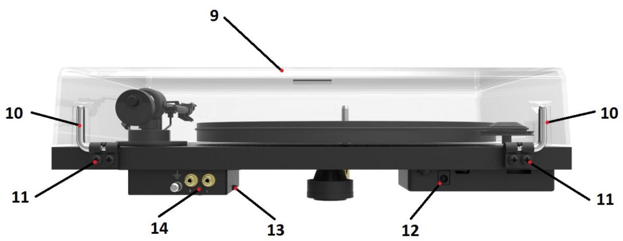 PRO-JECT Platine-vinyle-VT-E-BT-FR-RED - Les schémas techniques - 2