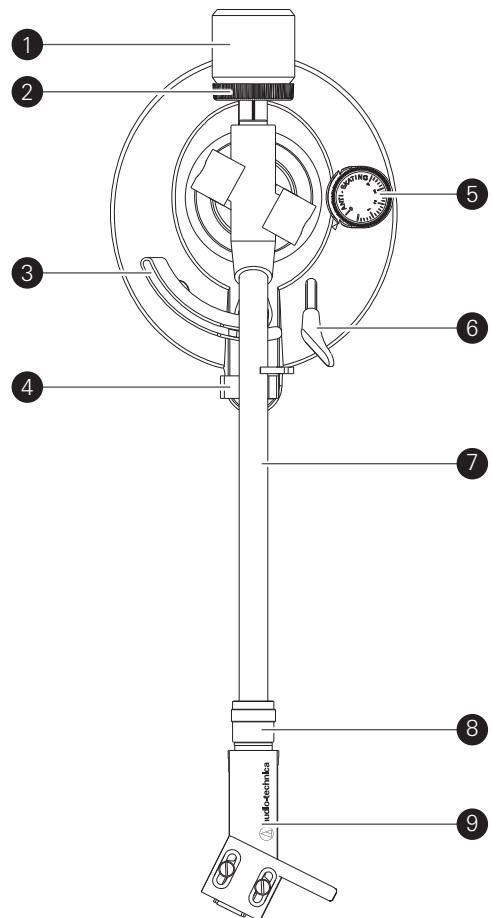 AUDIO TECHNICA AT-LPW30TK - Porte-cellule et cellule - 1