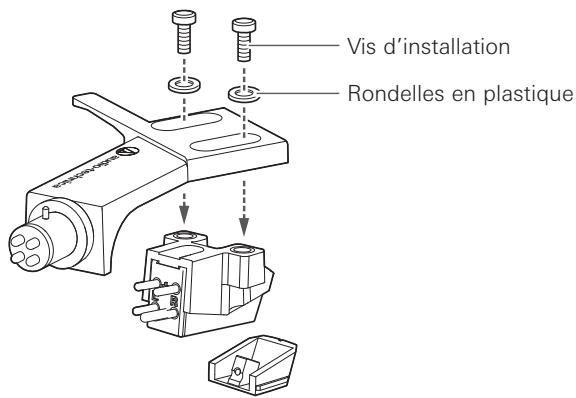 AUDIO TECHNICA AT-LPW30TK - Remplacement d'une cellule - 1