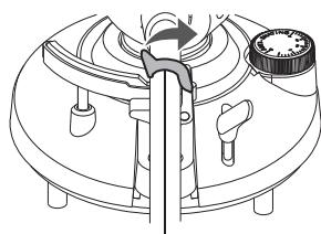 AUDIO TECHNICA AT-LPW30TK - Réglage de l'équilibre du bras de lecture - 2