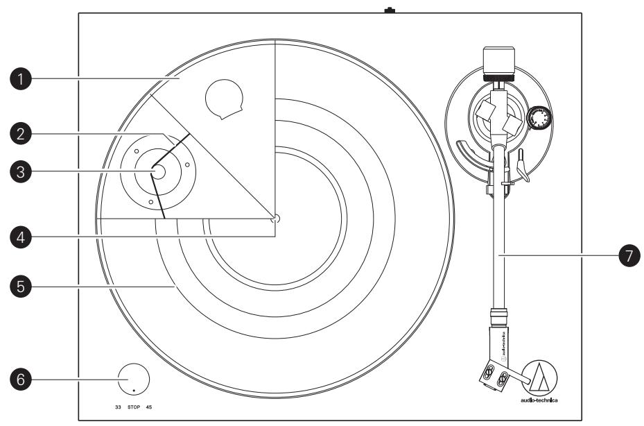 AUDIO TECHNICA AT-LPW30TK - Schéma de l'ensemble - 1