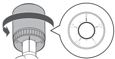 AUDIO TECHNICA AT-LPW30TK - Réglage de la force d'appui - 2