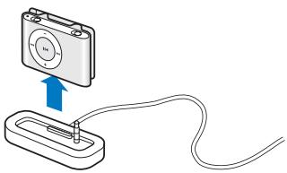 APPLE SHU 260 MB681ZK/A - Pour débrancher l'ipod shuffle : - 1
