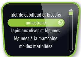 MOULINEX CE853100 - Menu favoris - 4