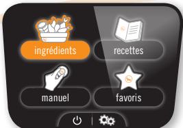 MOULINEX CE853100 - Menu d'ingrédients - 1