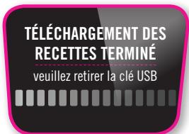 MOULINEX CE853100 - Accéder à une recette téléchargée : - 9