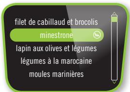 MOULINEX CE853100 - MENU FAVORI : - 8