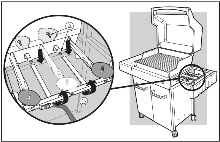WEBER SPIRIT PREMIUM S320 - Reemplacement des bruleurs - 6