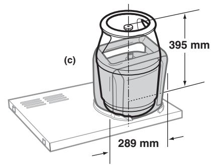 WEBER SPIRIT PREMIUM S320 - 2) Capacité de la bouteille de gaz - 6 kg maximum - 5