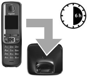 GIGASET A420 - Premier cycle de charge et décharge des batteries - 1