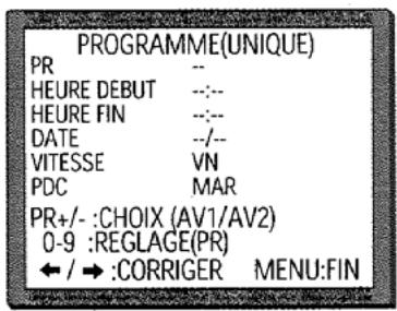 PROLINE SVN 9850 S ARGENT - Programmation normale d'un enregistrement - 3