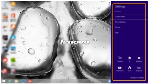 LENOVO 650-30 80GOOOXCF - Icône paramètres - 1