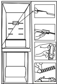 DARTY RCNT375ISOXBN - Description et nettoyage du filtre à odeurs : - 1