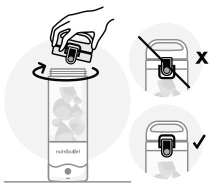 NUTRIBULLET NBP003 - Utilisation du mixeur portatif nutribullet® - 4