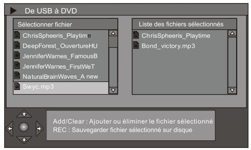 PEEKTON PK 9905 HD - Enregistrement de l'usb vers le disque - 1