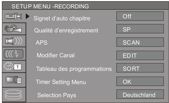PEEKTON PK 9905 HD - Fonctionnement de l'interface - 1