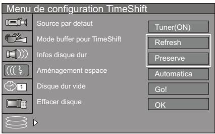 PEEKTON PK 9905 HD - Mode buffer pour timeshift - 2