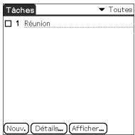 SONY PEG-TJ35 - Gestion des tâches - 1