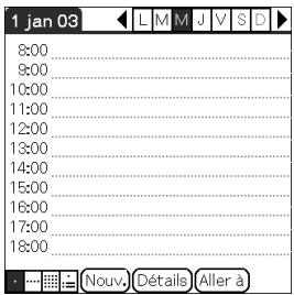 SONY PEG-TJ35 - Application à utiliser : agenda - 1