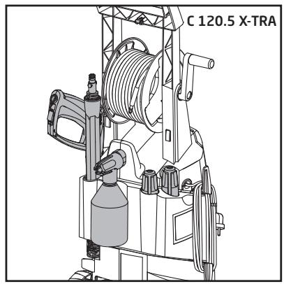 NILFISK C 120.3-6 PA - Rangement des accessoires - 2