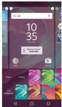 SONY XPERIA X 64GO ROSE - Arrière-plan et thèmes - 1