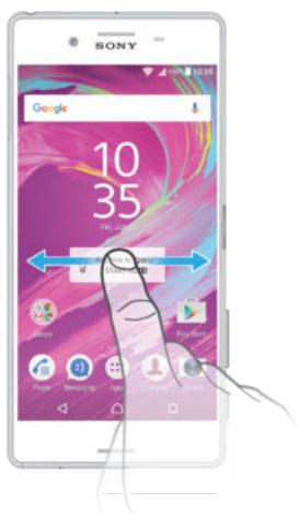 SONY XPERIA X 64GO ROSE - Pour aller à l'écran accueil - 1