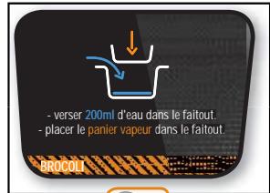 MOULINEX COOREO CONNECT - MENU INGRÉDIENTS : - 5