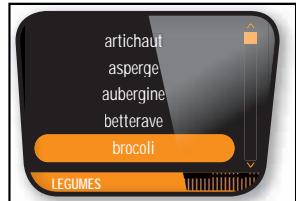 MOULINEX COOREO CONNECT - menu ingrédients - 5