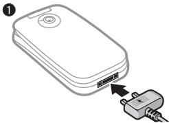 SONY ERICSSON Z610i - Carte SIM et batterie - 5