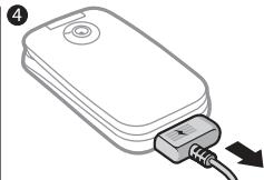 SONY ERICSSON Z610i - Carte SIM et batterie - 8