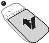 SONY ERICSSON Z610i - Carte SIM et batterie - 4