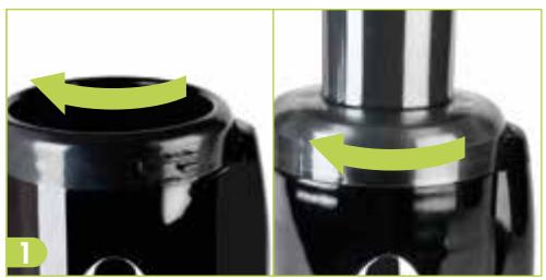 MAGIMIX JUICE EXPERT 3 ROUGE - Démontage - 1