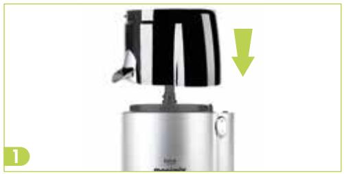 MAGIMIX JUICE EXPERT 3 ROUGE - Montage - 1