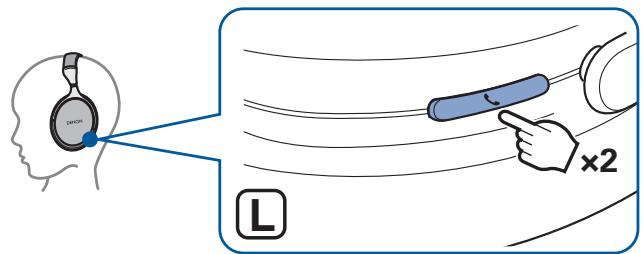 DENON ACCAH-GC30E - Vérification de la charge restante de la batterie - 1