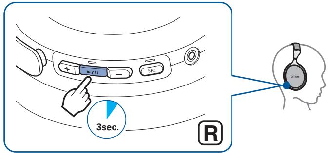 DENON ACCAH-GC30E - Mise hors tension - 1